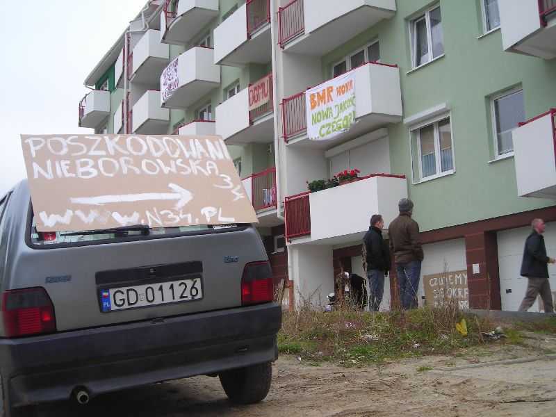 BMRnova transparenty n34 na bloku nieborowska 34