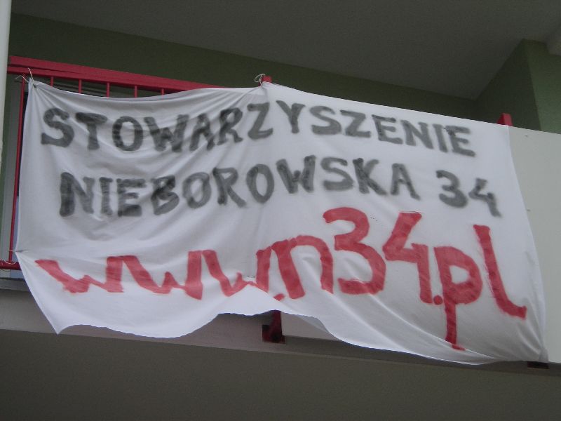 BMRnova transparenty n34 na bloku nieborowska 34