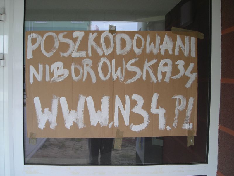 BMRnova transparenty n34 na bloku nieborowska 34