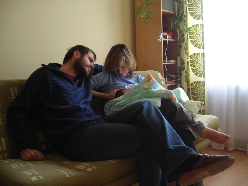 Trzydniowy Staś już w domu na Nieborowskiej 34 Trzydniowy Staś już w domu na Nieborowskiej 34