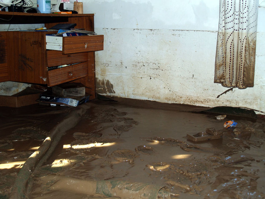 Zalany dom w Ropczycach