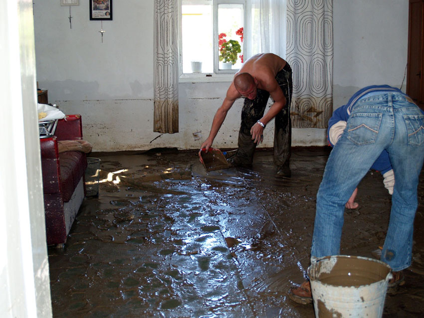 Zalany dom w Ropczycach